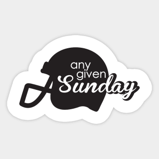 Sunday (white) Sticker